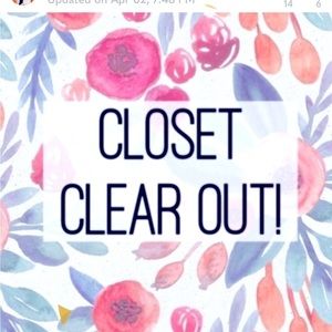 COPY - Closet clear out